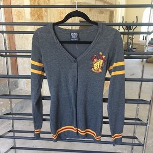 Harry Potter gryffindor cardigan